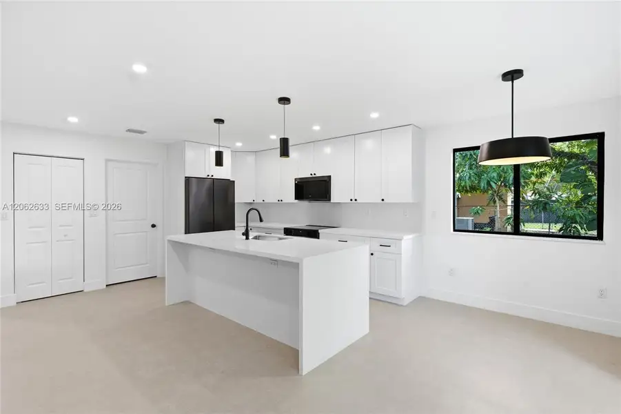 Furnished interior view inside a new home in , South Miami (Image 9). Furnished interior view inside a new home in , South Miami (Image 9).