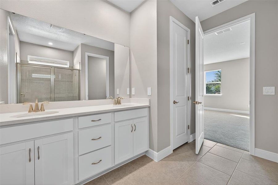 Furnished interior view inside a new home in Windwater, Parrish (Image 14).