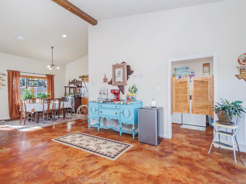 Furnished interior view inside a new home in , Coleman (Image 9).