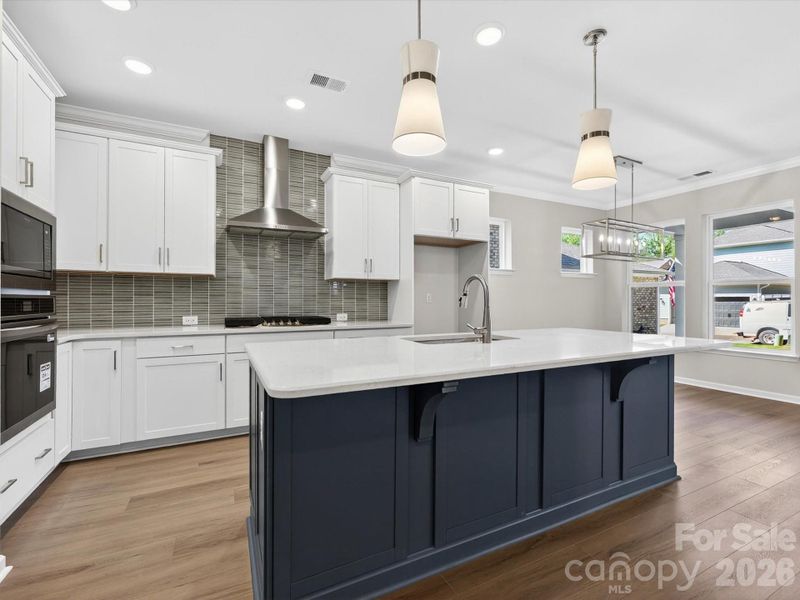 Furnished interior view inside a new home in Whitley Preserve – Park Collection, Mint Hill (Image 12). Furnished interior view inside a new home in Whitley Preserve – Park Collection, Mint Hill (Image 12).