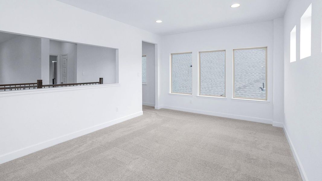 Spacious, unfurnished interior of a new home in Audubon, Magnolia (Image 7). Spacious, unfurnished interior of a new home in Audubon, Magnolia (Image 7).