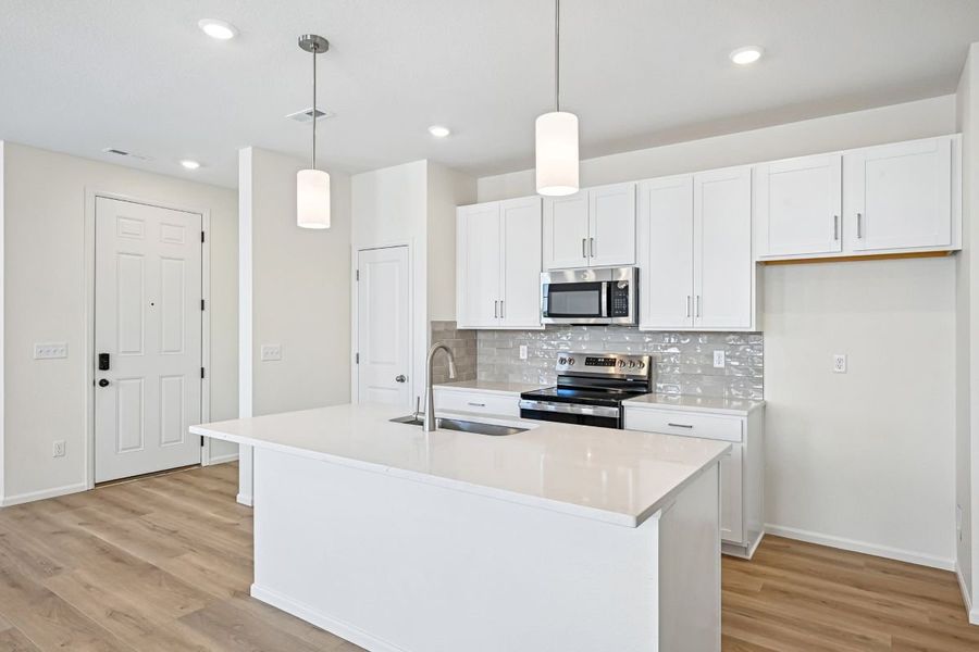 Furnished interior view inside a new home in Farmlore Villas, Brighton (Image 9).