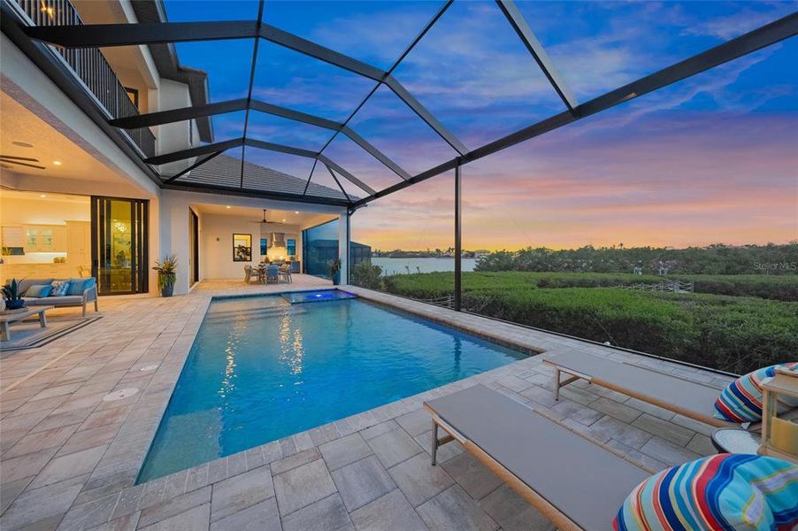 Exterior details and patio area of a home in , Nokomis (Image 36).
