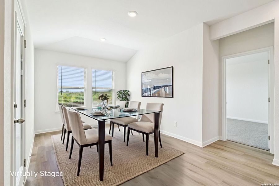 Furnished interior view inside a new home in Catalina, Converse (Image 15).