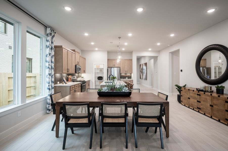 Representative furnished interior of a home built from the Falcon by Tri Pointe Homes in Pecan Ridge, Fulshear (Image 72).