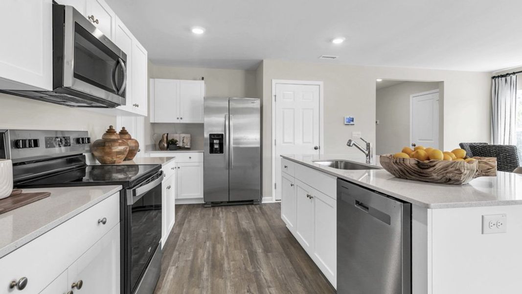Furnished interior view inside a new home in Wilson's Ridge, Wilson's Mills (Image 11).