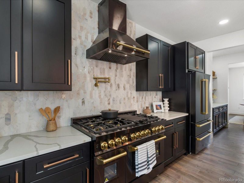 Close-up of interior finishes inside a home in , Denver (Image 23).