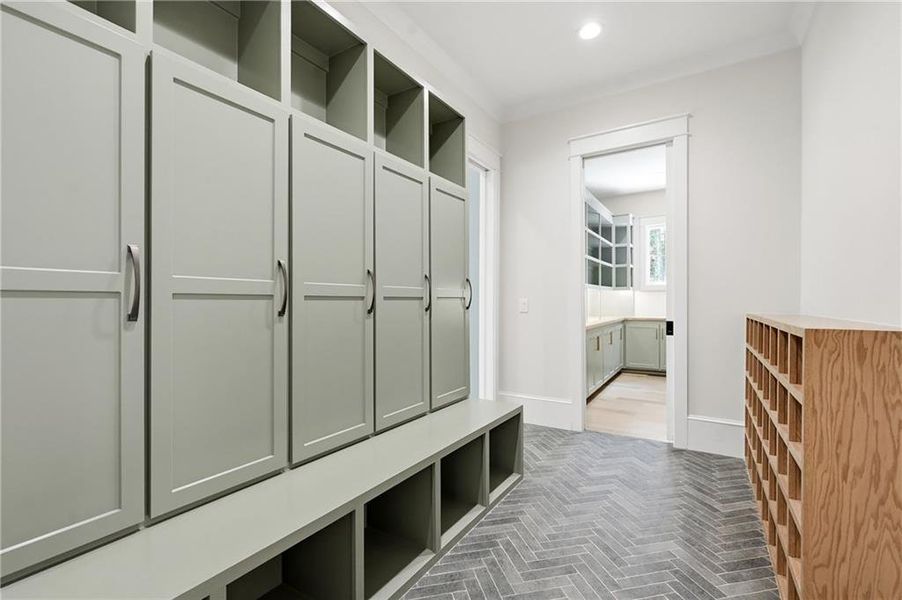 Furnished interior view inside a new home in , Milton (Image 11).