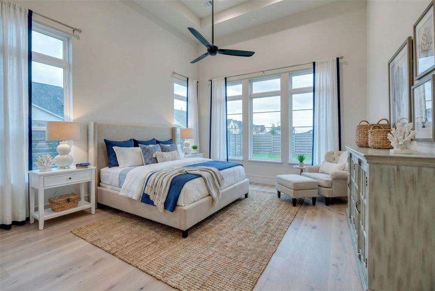 Primary suite has a ton of natural light. Primary suite has a ton of natural light.
