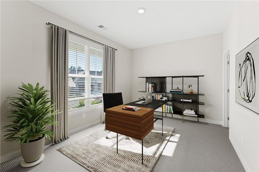 Furnished interior view inside a new home in , Villa Rica (Image 5).
