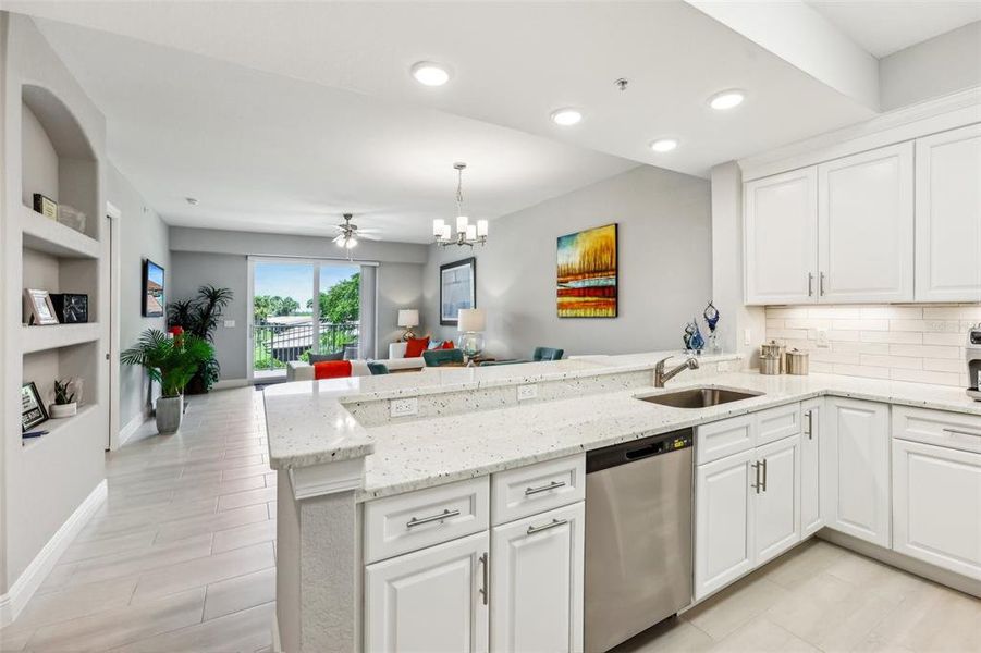 Furnished interior view inside a new home in , New Smyrna Beach (Image 13).