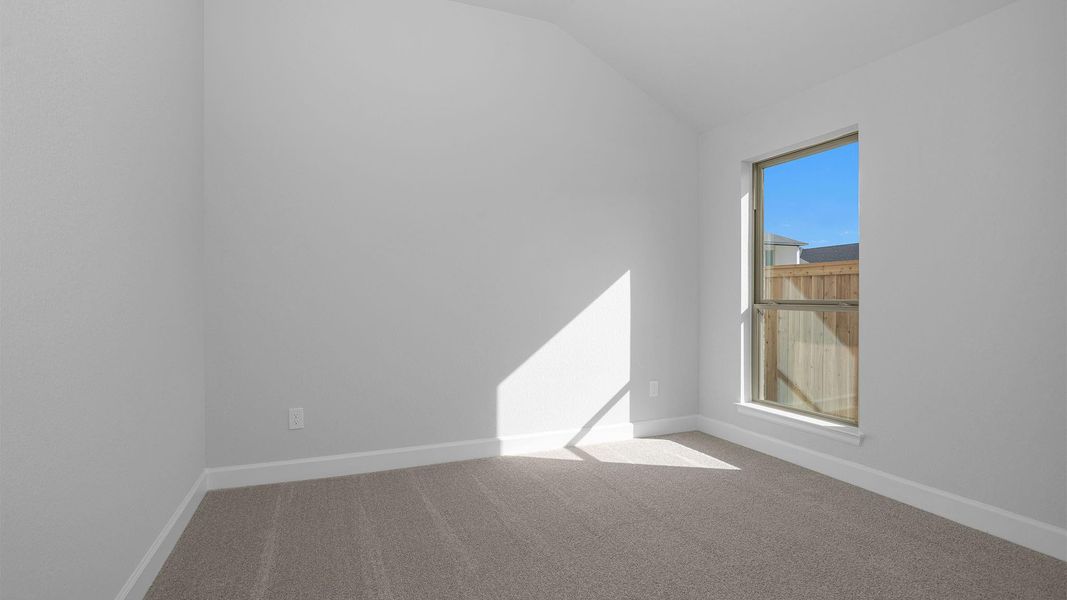 Spacious, unfurnished interior of a new home in Bridgeland, Cypress (Image 3).