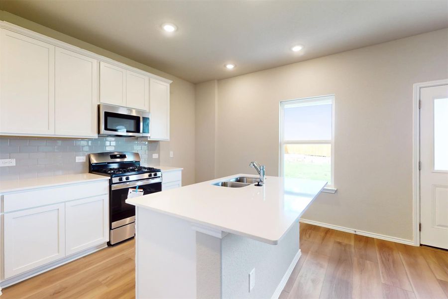 Furnished interior view inside a new home in Cascades at Onion Creek, Austin (Image 7).