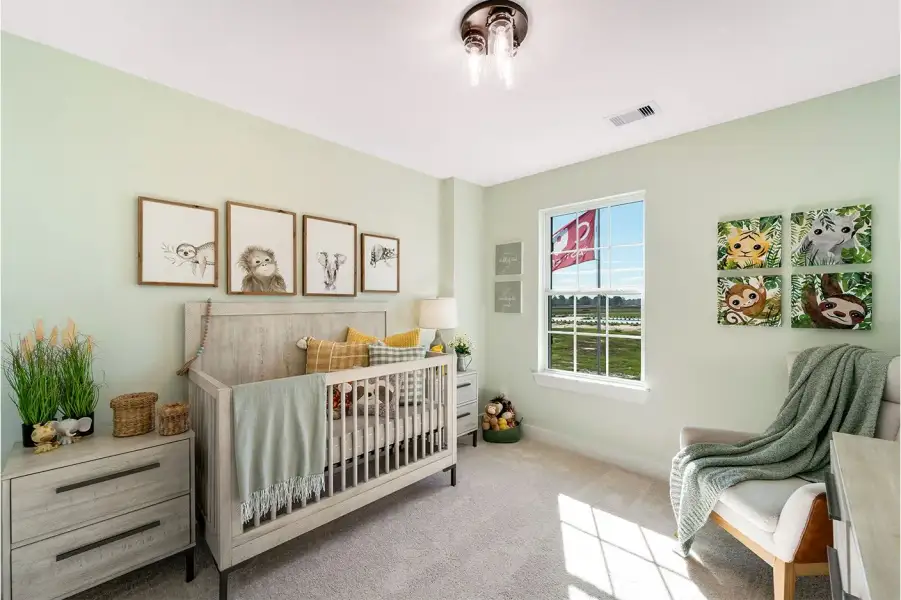 Furnished interior view inside a new home in McCain's Station, Gallatin (Image 23).