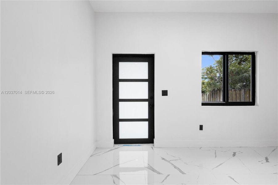 Front entrance.