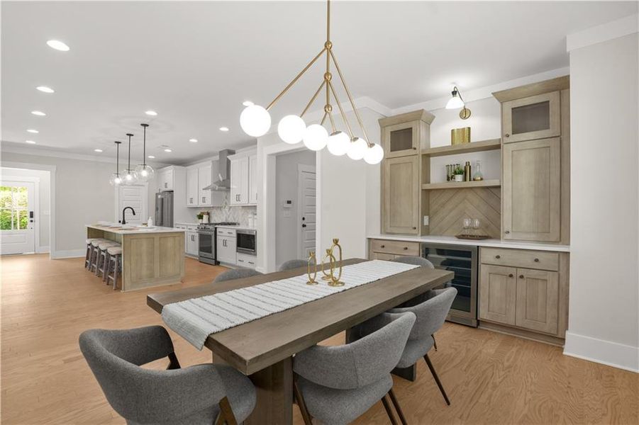 Furnished interior view inside a new home in , Scottdale (Image 14).