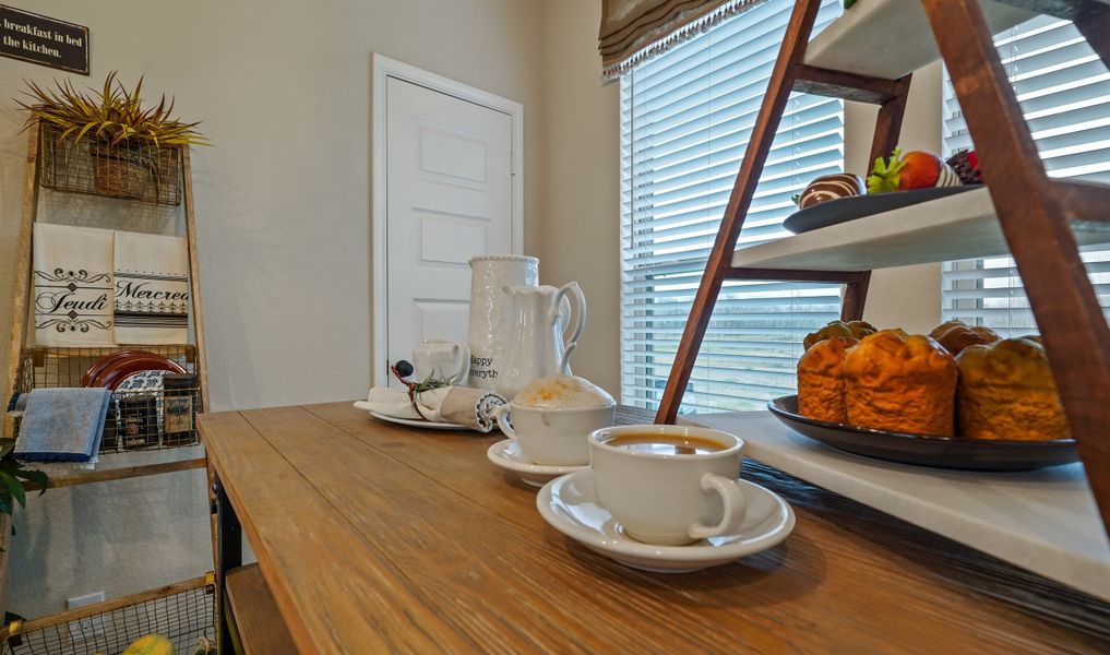 Details in dining area