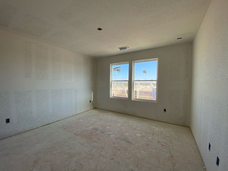 In-progress construction of a new home in Morningstar, Aledo, TX (Image 11).