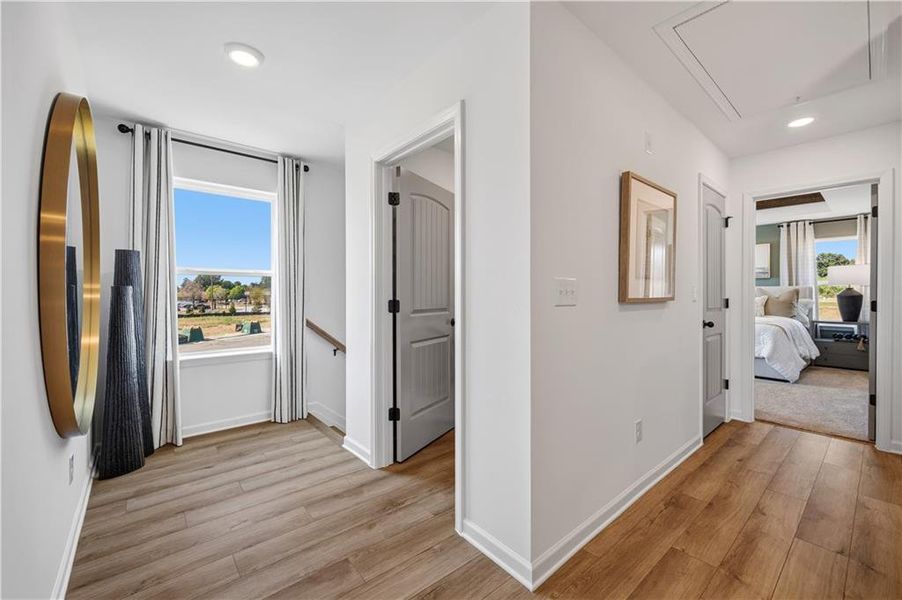 Furnished interior view inside a new home in Avery Landing, McDonough (Image 18).