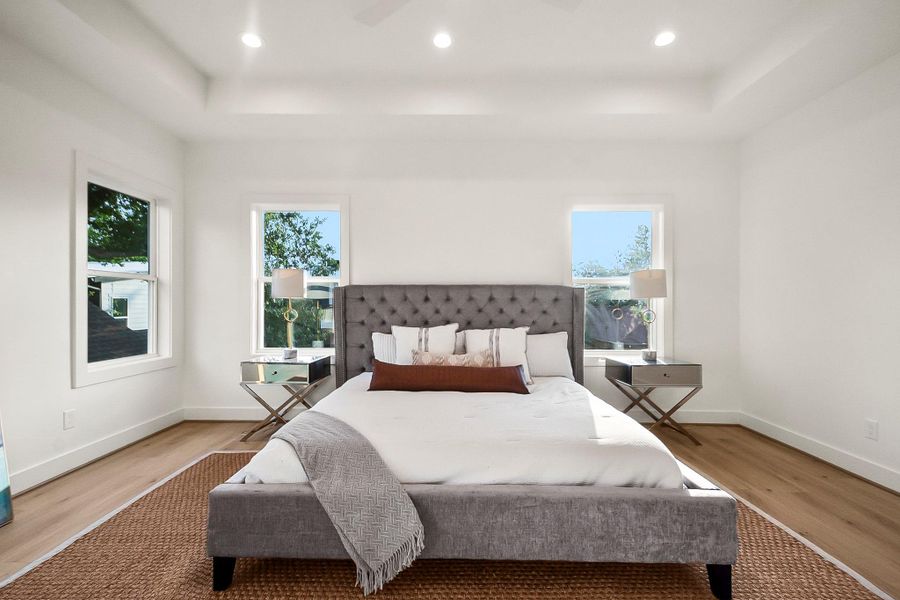 Furnished interior view inside a new home in , Houston (Image 24).