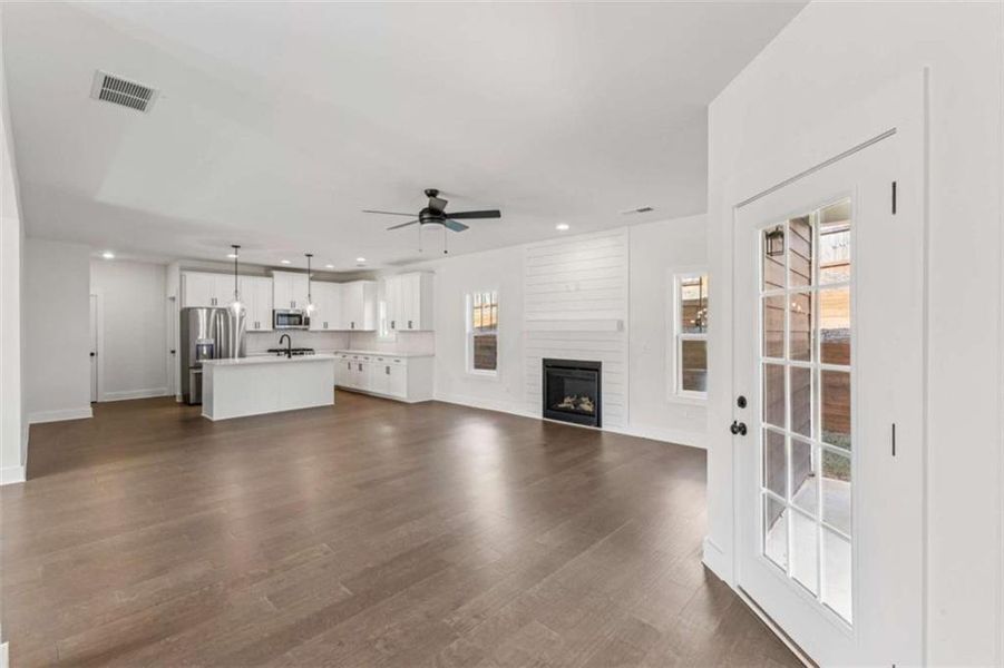 Spacious, unfurnished interior of a new home in , Decatur (Image 12). Spacious, unfurnished interior of a new home in , Decatur (Image 12).