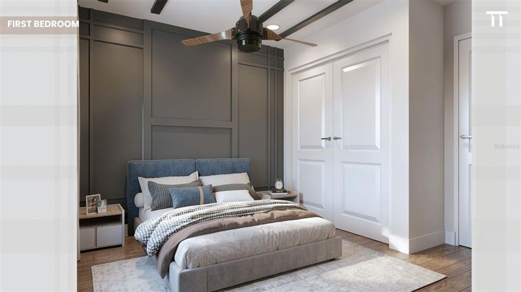 Furnished interior view inside a new home in , North Port (Image 7).