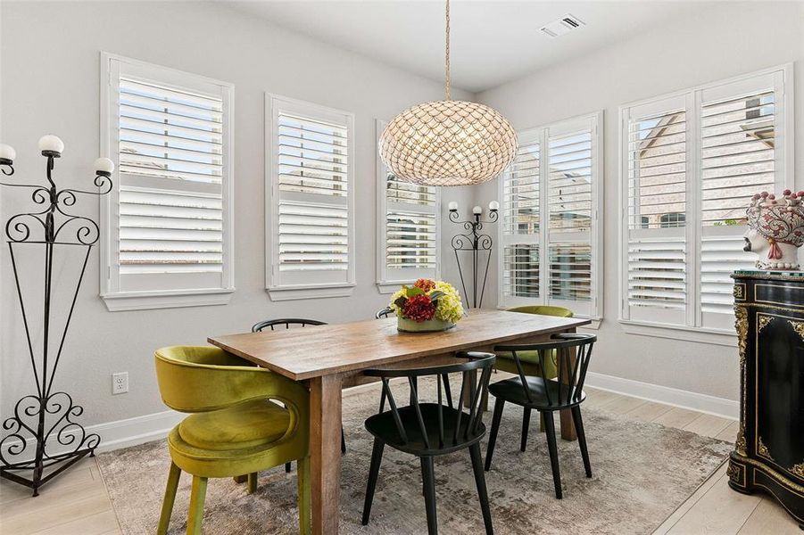 Furnished interior view inside a new home in Elements at Viridian - Garden Series, Arlington (Image 14).