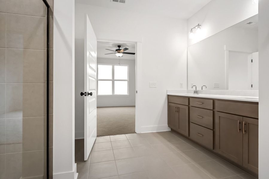 Representative furnished interior of a home built from the The Ridgeport M by Davidson Homes LLC in Parks at Foster Crossing, Anna (Image 15).