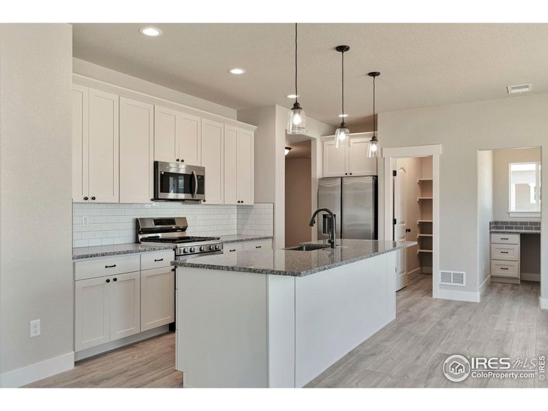 Furnished interior view inside a new home in , Frederick (Image 9).