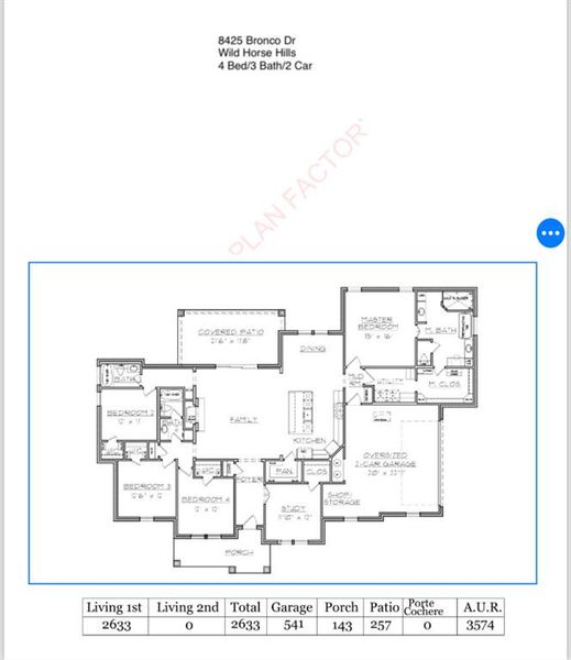 Thoughtfully designed split bedroom floorplan by Castle Hill Builders.