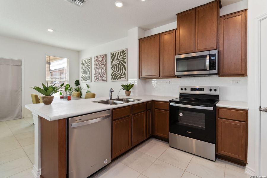 Furnished interior view inside a new home in , San Antonio (Image 25). Furnished interior view inside a new home in , San Antonio (Image 25).