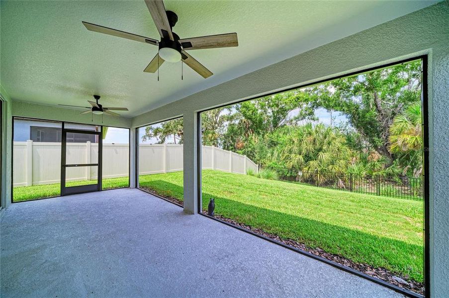 Exterior details and patio area of a home in Oakfield Lakes, Parrish (Image 24). Exterior details and patio area of a home in Oakfield Lakes, Parrish (Image 24).