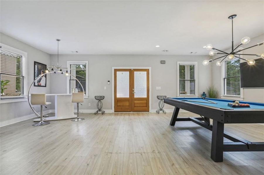 Furnished interior view inside a new home in , Atlanta (Image 12). Furnished interior view inside a new home in , Atlanta (Image 12).