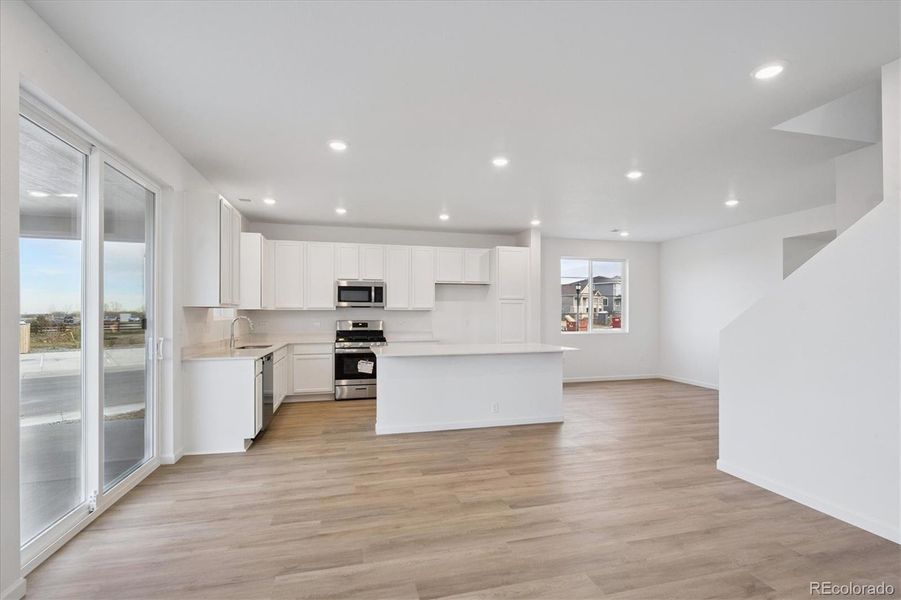 Furnished interior view inside a new home in Fossil Creek, Windsor (Image 4).