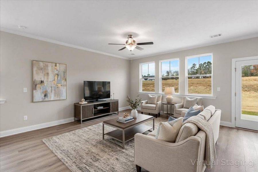 Furnished interior view inside a new home in Windsor, North Augusta (Image 15).