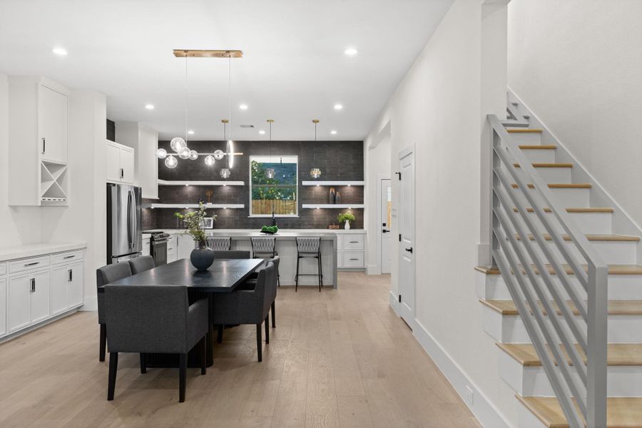 Furnished interior view inside a new home in , Houston (Image 6). Furnished interior view inside a new home in , Houston (Image 6).