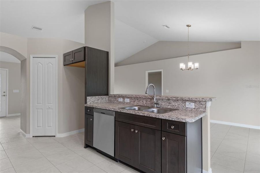 Furnished interior view inside a new home in , Weeki Wachee (Image 7). Furnished interior view inside a new home in , Weeki Wachee (Image 7).