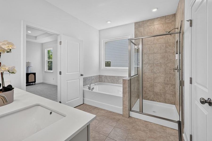 Furnished interior view inside a new home in Bennett Farm, Loganville (Image 30).