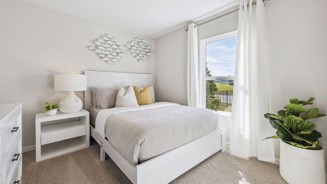 Furnished interior view inside a new home in Magnolia Pointe, Umatilla (Image 23).