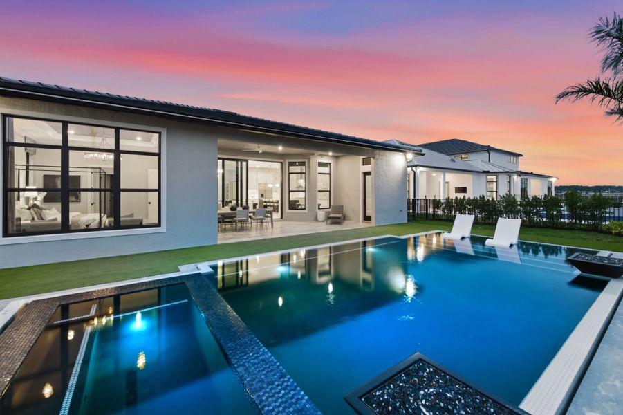 Representative exterior details of a home built from the Layton by DiVosta in Amara, Lake Worth (Image 4). Representative exterior details of a home built from the Layton by DiVosta in Amara, Lake Worth (Image 4).