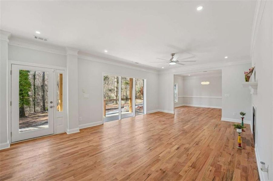 Spacious, unfurnished interior of a new home in , South Fulton (Image 33).