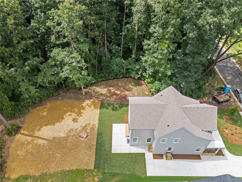 Front exterior of a new home in , Atlanta, GA, highlighting curb appeal (Image 2). Front exterior of a new home in , Atlanta, GA, highlighting curb appeal (Image 2).