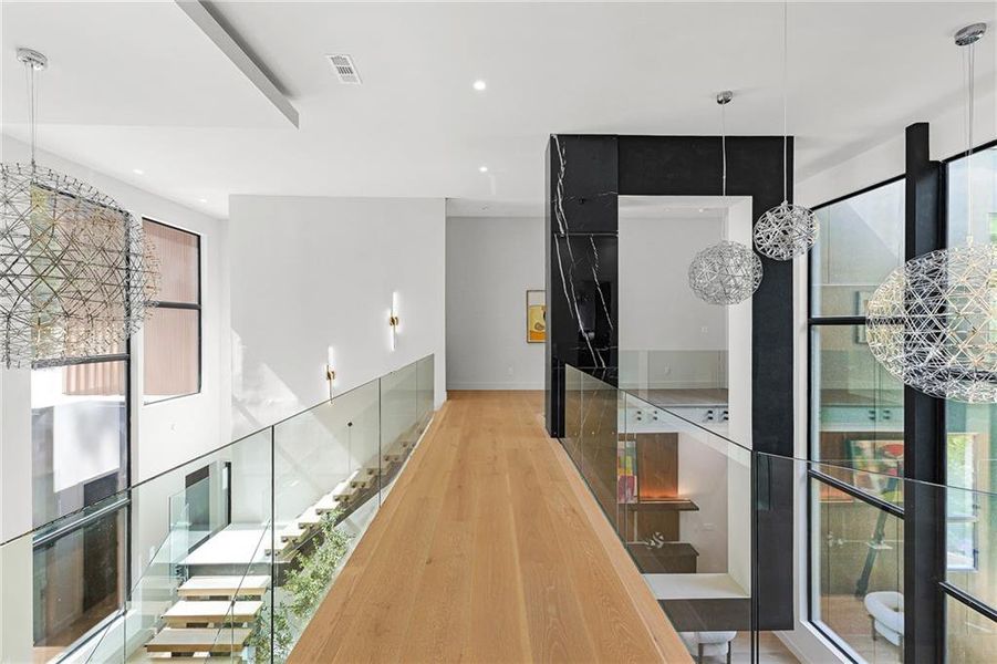 Furnished interior view inside a new home in , Atlanta (Image 16).