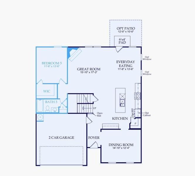 2D floor plan layout of this home in Briar Creek, Atlanta, GA (Image 4). 2D floor plan layout of this home in Briar Creek, Atlanta, GA (Image 4).