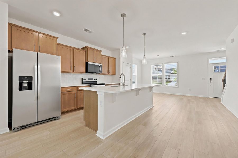 Furnished interior view inside a new home in Westfield, Conway (Image 7).