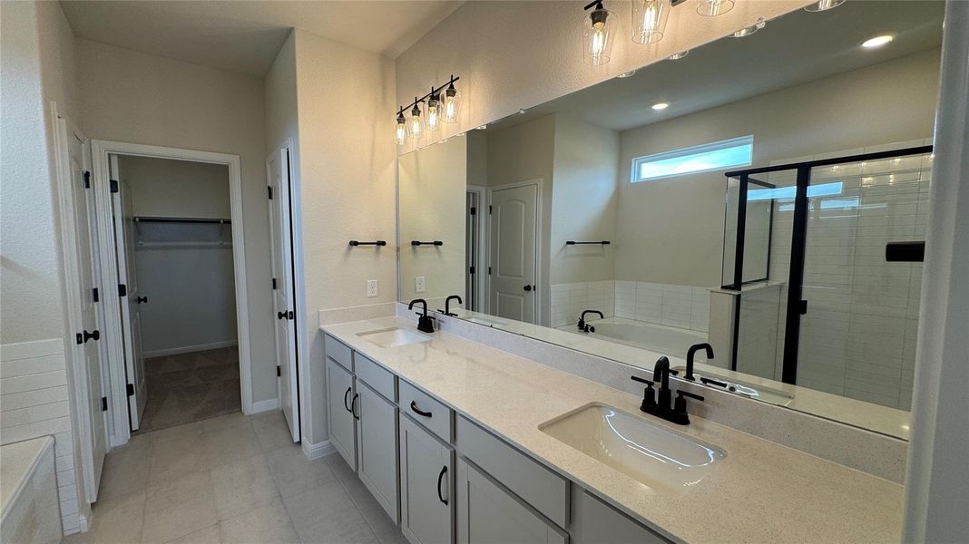 Furnished interior view inside a new home in Cannon Ranch 40s, Dripping Springs (Image 10). Furnished interior view inside a new home in Cannon Ranch 40s, Dripping Springs (Image 10).