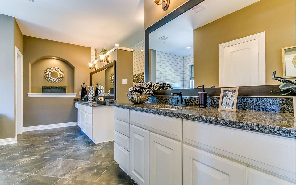 Furnished interior view inside a new home in Marvida, Cypress (Image 21).