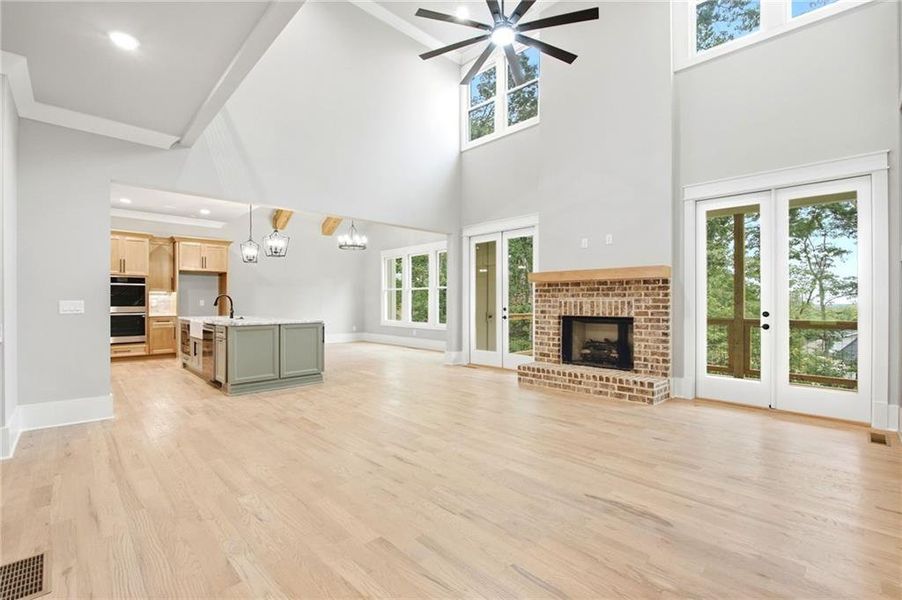 Spacious, unfurnished interior of a new home in , Flowery Branch (Image 56).