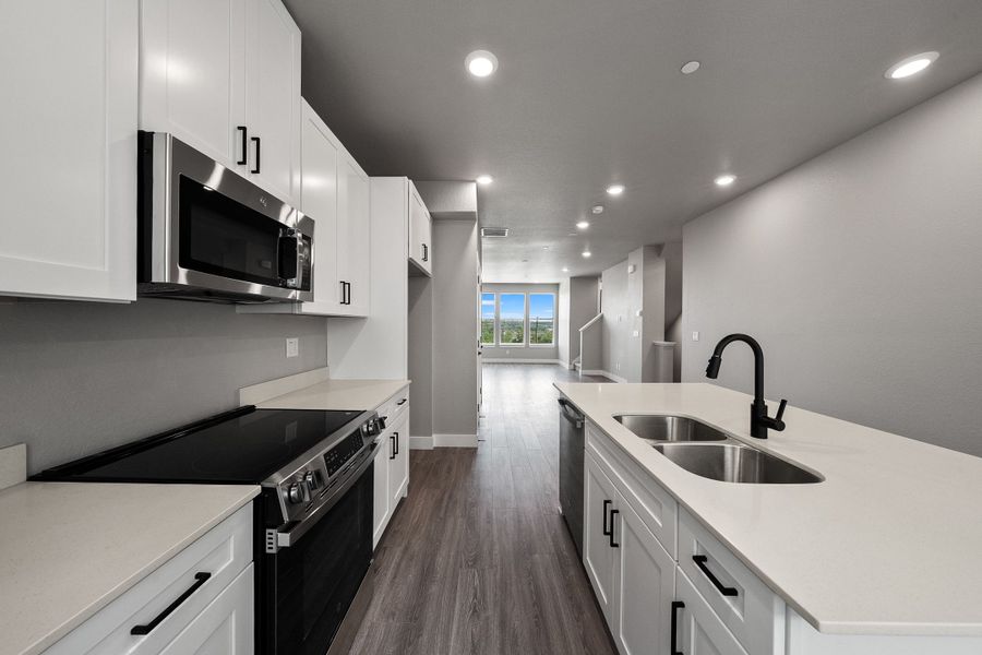 Furnished interior view inside a new home in Berkeley Villas, Denver (Image 5).