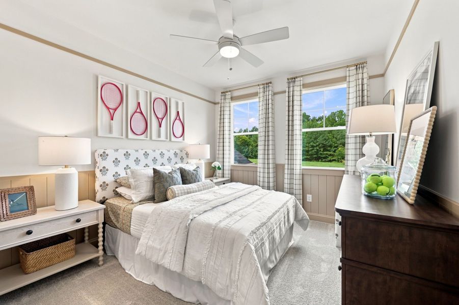 Representative furnished interior of a home built from the The Barrington by Davidson Homes LLC in Ashland, Holly Springs (Image 38).